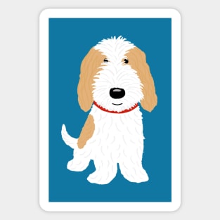 Cute Cartoon Dog | Petit Basset Griffon Vendeen | PBGV Sticker